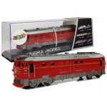 Lokomotíva Pendolino so svetlom a zvukom - červená